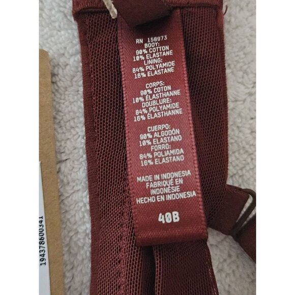 Skims cotton underwire bra Nwt - Picture 9 of 9